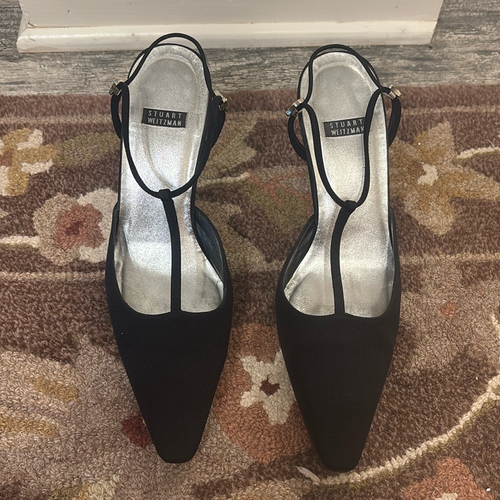 STUART WEITZMAN sling back heel